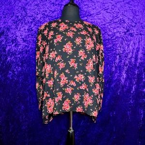 CeCe Floral Blouse